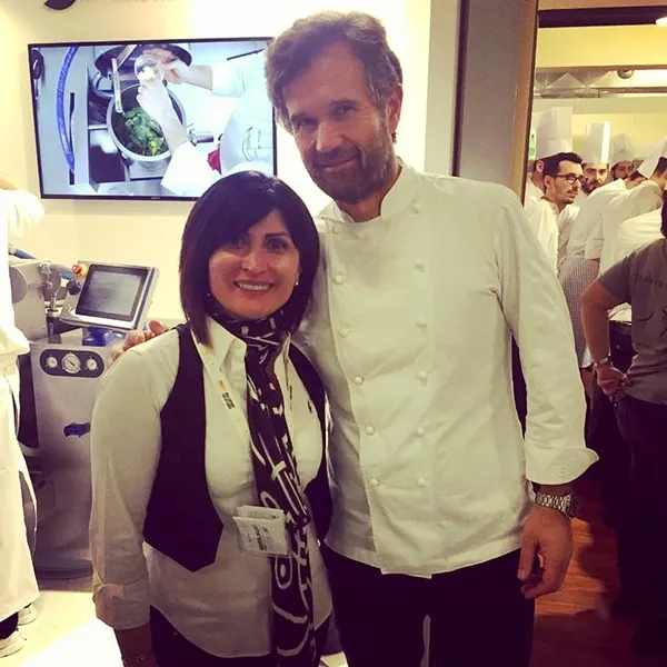 Carlo Cracco con Alma De Lux